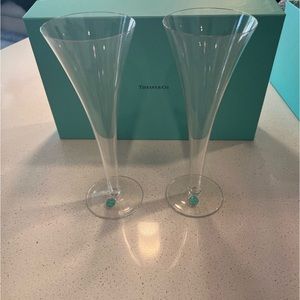 Tiffany & Co. Trumpet Flutes - Set of 2